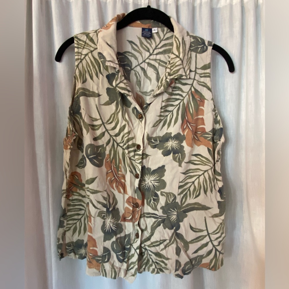 Aloha Sleeveless Top Hibiscus 🌺 Collection Hawai’i